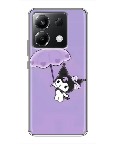 Чехол для Xiaomi POCO X6 5G с картинкой «Kuromi с зонтиком» Чехол для Xiaomi POCO X6 5G с картинкой «Kuromi с зонтиком»