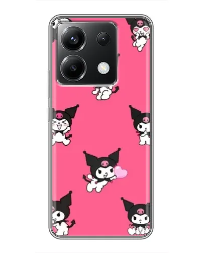 Чехол для Xiaomi POCO X6 5G с картинкой «Паттерн с Куроми» Чехол для Xiaomi POCO X6 5G с картинкой «Паттерн с Куроми»