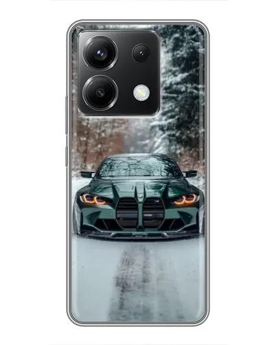 Чехол для Xiaomi POCO X6 5G с картинкой «BMW в зимнем лесу» Чехол для Xiaomi POCO X6 5G с картинкой «BMW в зимнем лесу»