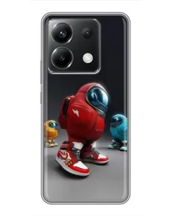 Чехол для Xiaomi POCO X6 5G с картинкой «Among Us — 3D стиль» Чехол для Xiaomi POCO X6 5G с картинкой «Among Us — 3D стиль»