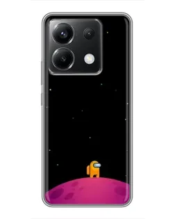 Чехол для Xiaomi POCO X6 5G с картинкой «Одинокий герой на планете» Чехол для Xiaomi POCO X6 5G с картинкой «Одинокий герой на планете»