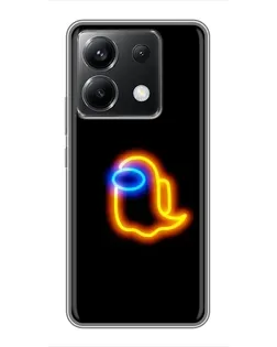 Чехол для Xiaomi POCO X6 5G с картинкой «Among Us неоновое сияние» Чехол для Xiaomi POCO X6 5G с картинкой «Among Us неоновое сияние»