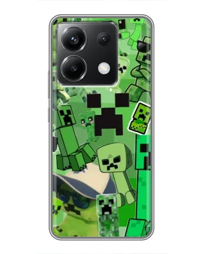 Чехол для Xiaomi POCO X6 5G с картинкой «Криперы Minecraft» Чехол для Xiaomi POCO X6 5G с картинкой «Криперы Minecraft»
