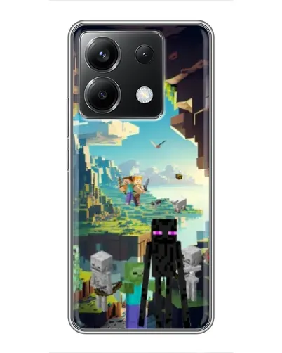 Чехол для Xiaomi POCO X6 5G с картинкой «Эндермен в лесу» Чехол для Xiaomi POCO X6 5G с картинкой «Эндермен в лесу»