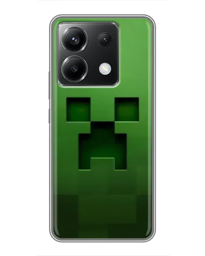 Чехол для Xiaomi POCO X6 5G с картинкой «Крипер микро-дизайн» Чехол для Xiaomi POCO X6 5G с картинкой «Крипер микро-дизайн»