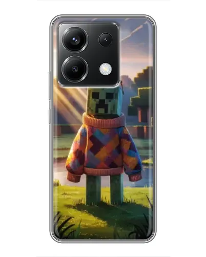 Чехол для Xiaomi POCO X6 5G с картинкой «Крипер в свитере» Чехол для Xiaomi POCO X6 5G с картинкой «Крипер в свитере»