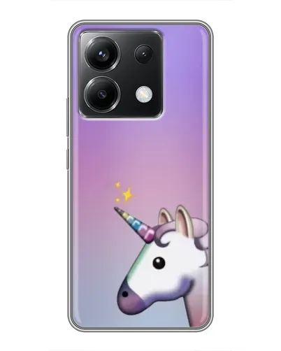 Чехол для Xiaomi POCO X6 5G с картинкой «Единорог градиент» Чехол для Xiaomi POCO X6 5G с картинкой «Единорог градиент»