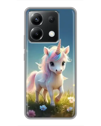 Чехол для Xiaomi POCO X6 5G с картинкой «Единорог на поляне» Чехол для Xiaomi POCO X6 5G с картинкой «Единорог на поляне»