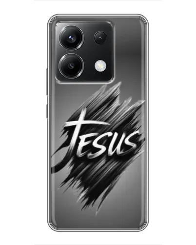 Чехол для Xiaomi POCO X6 5G с картинкой «Надпись Jesus Graffiti» Чехол для Xiaomi POCO X6 5G с картинкой «Надпись Jesus Graffiti»
