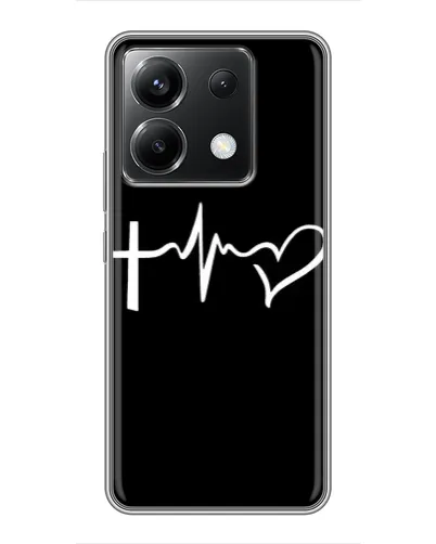 Чехол для Xiaomi POCO X6 5G с картинкой «Пульс веры» Чехол для Xiaomi POCO X6 5G с картинкой «Пульс веры»