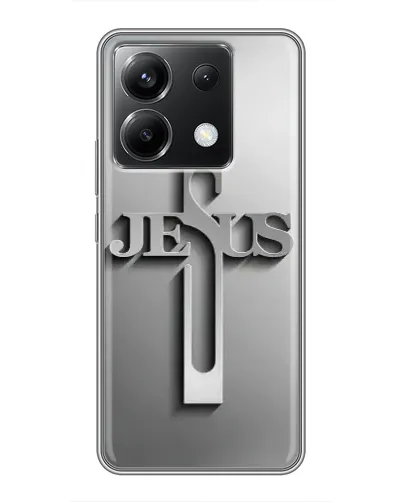 Чехол для Xiaomi POCO X6 5G с картинкой «Металлический крест Jesus» Чехол для Xiaomi POCO X6 5G с картинкой «Металлический крест Jesus»