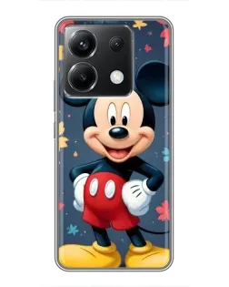 Чехол для Xiaomi POCO X6 5G с картинкой «Осенний Mickey Mouse»