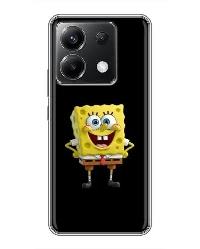 Чехол для Xiaomi POCO X6 5G с картинкой «Классический Губка Боб»