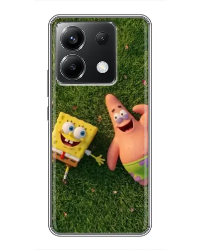 Чехол для Xiaomi POCO X6 5G с картинкой «Друзья на лужайке» Чехол для Xiaomi POCO X6 5G с картинкой «Друзья на лужайке»