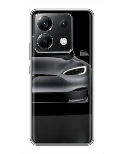 Чехол для Xiaomi POCO X6 5G с картинкой «Tesla Model S Look» Чехол для Xiaomi POCO X6 5G с картинкой «Tesla Model S Look»