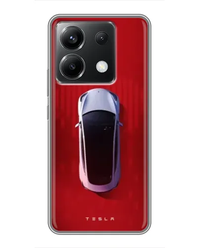 Чехол для Xiaomi POCO X6 5G с картинкой «Tesla Top View» Чехол для Xiaomi POCO X6 5G с картинкой «Tesla Top View»