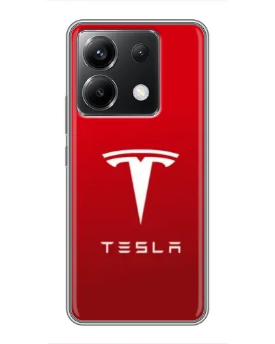 Чехол для Xiaomi POCO X6 5G с картинкой «Tesla Red Classic» Чехол для Xiaomi POCO X6 5G с картинкой «Tesla Red Classic»