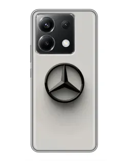 Чехол для Xiaomi POCO X6 5G с картинкой «Mercedes Maybach стиль»