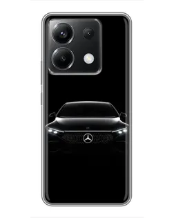 Чехол для Xiaomi POCO X6 5G с картинкой «Mercedes Vision — концепт»