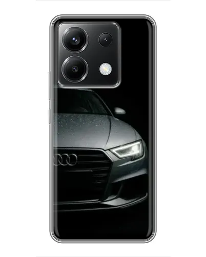 Чехол для Xiaomi POCO X6 5G с картинкой «Audi — детализация кузова» Чехол для Xiaomi POCO X6 5G с картинкой «Audi — детализация кузова»