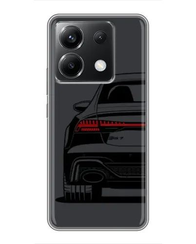 Чехол для Xiaomi POCO X6 5G с картинкой «Задняя часть Audi — арт» Чехол для Xiaomi POCO X6 5G с картинкой «Задняя часть Audi — арт»