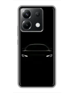 Чехол для Xiaomi POCO X6 5G с картинкой «Взгляд Audi в темноте» Чехол для Xiaomi POCO X6 5G с картинкой «Взгляд Audi в темноте»