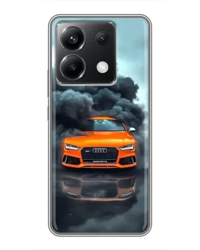 Чехол для Xiaomi POCO X6 5G с картинкой «Audi в облаках дыма» Чехол для Xiaomi POCO X6 5G с картинкой «Audi в облаках дыма»