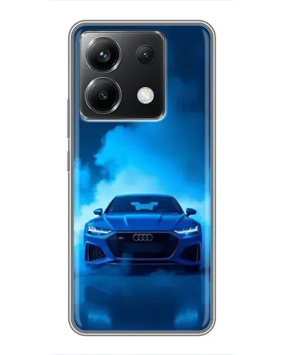 Чехол для Xiaomi POCO X6 5G с картинкой «Audi — голубая энергия» Чехол для Xiaomi POCO X6 5G с картинкой «Audi — голубая энергия»