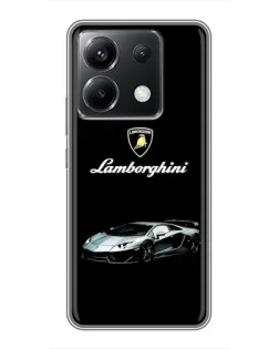 Чехол для Xiaomi POCO X6 5G с картинкой «Логотип Lamborghini классика» Чехол для Xiaomi POCO X6 5G с картинкой «Логотип Lamborghini классика»