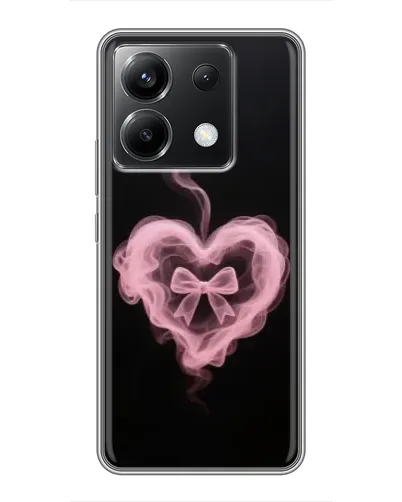 Чехол для Xiaomi POCO X6 5G с картинкой «Дымчатое сердце»