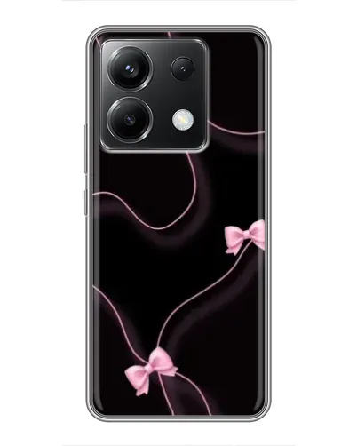 Чехол для Xiaomi POCO X6 5G с картинкой «Розовые ленты»