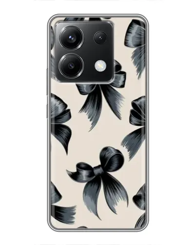 Чехол для Xiaomi POCO X6 5G с картинкой «Банты Coquette»