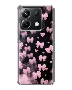 Чехол для Xiaomi POCO X6 5G с картинкой «Неоновое кружево»