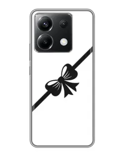 Чехол для Xiaomi POCO X6 5G с картинкой «Диагональный бант»