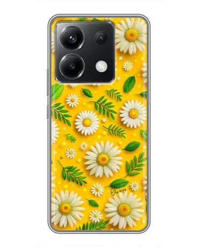 Чехол для Xiaomi POCO X6 5G с картинкой «Ромашковое солнце»