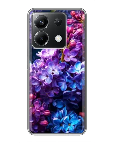 Чехол для Xiaomi POCO X6 5G с картинкой «Сиреневый цвет»