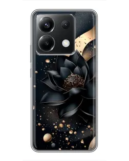 Чехол для Xiaomi POCO X6 5G с картинкой «Черный лотос»