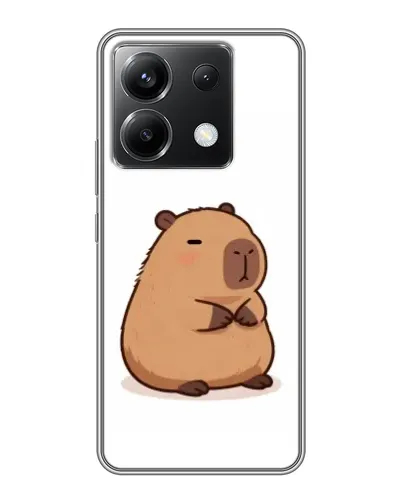 Чехол для Xiaomi POCO X6 5G с картинкой «Толстенькая капибара» Чехол для Xiaomi POCO X6 5G с картинкой «Толстенькая капибара»