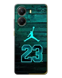 Чехол для Xiaomi POCO X7 Pro с картинкой «Jordan Cyan 23» Чехол для Xiaomi POCO X7 Pro с картинкой «Jordan Cyan 23»