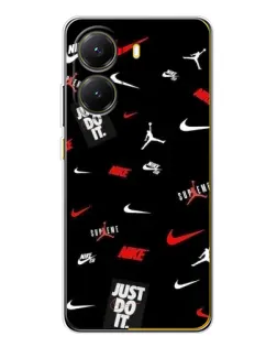 Чехол для Xiaomi POCO X7 Pro с картинкой «Nike Mix Pattern» Чехол для Xiaomi POCO X7 Pro с картинкой «Nike Mix Pattern»