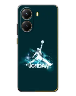 Чехол для Xiaomi POCO X7 Pro с картинкой «Jordan Blue Fire» Чехол для Xiaomi POCO X7 Pro с картинкой «Jordan Blue Fire»