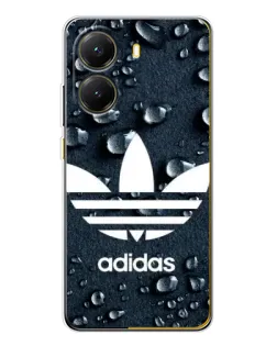 Чохол для Xiaomi POCO X7 Pro з картинкою «Adidas Trefoil Blue»