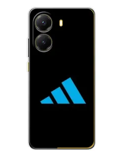 Чохол для Xiaomi POCO X7 Pro з картинкою «Adidas Cyan Logo»