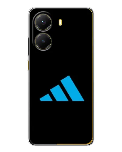 Чехол для Xiaomi POCO X7 Pro с картинкой «Adidas Cyan Logo» Чехол для Xiaomi POCO X7 Pro с картинкой «Adidas Cyan Logo»