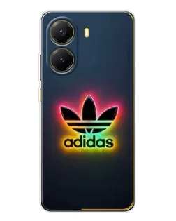 Чохол для Xiaomi POCO X7 Pro з картинкою «Неоновий Adidas»