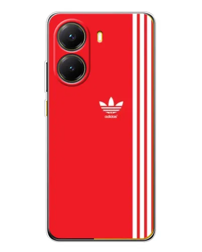Чехол для Xiaomi POCO X7 Pro с картинкой «Красный минимализм Adidas» Чехол для Xiaomi POCO X7 Pro с картинкой «Красный минимализм Adidas»