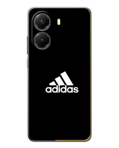 Чехол для Xiaomi POCO X7 Pro с картинкой «Черная классика Adidas» Чехол для Xiaomi POCO X7 Pro с картинкой «Черная классика Adidas»