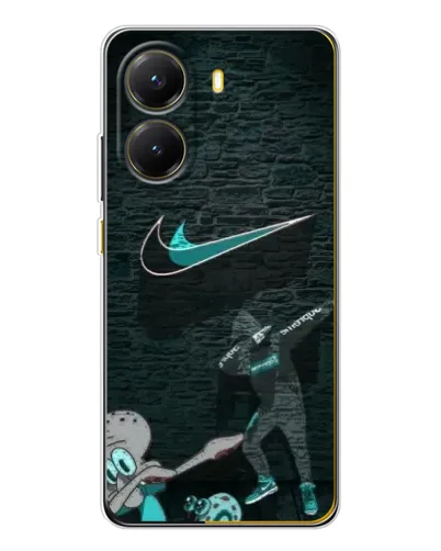 Чехол для Xiaomi POCO X7 Pro с картинкой «Спортивный арт Nike»