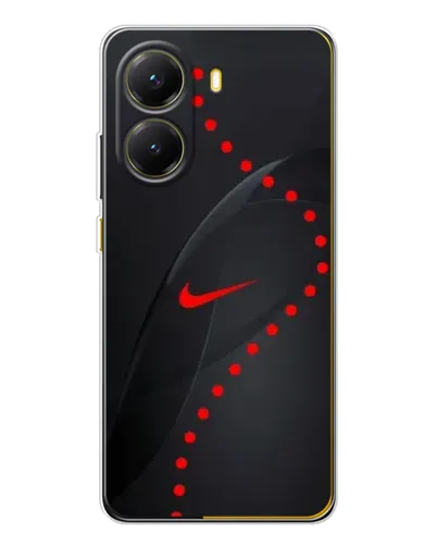 Чехол для Xiaomi POCO X7 Pro с картинкой «Абстрактный дизайн Nike»