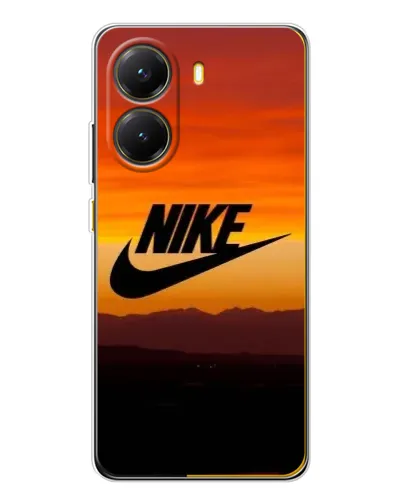 Чехол для Xiaomi POCO X7 Pro с картинкой «Nike — вечерний горизонт»
